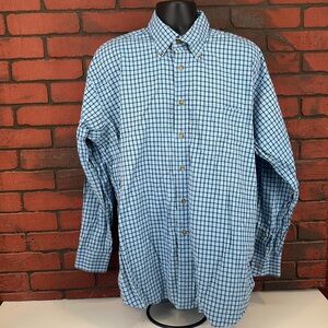 F.A.‎ MacCluer Mens XL Checkered Button-Down Shirt – Casual, Preppy